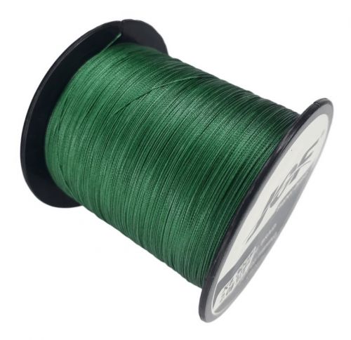 Linha de Pesca Multi-Filamento X8 Fios Jof 300 metros 0,23mm 30Lbs 14Kg Verde Escuro 727486