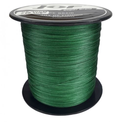 Linha de Pesca Multi-Filamento X8 Fios Jof 300 metros 0,23mm 30Lbs 14Kg Verde Escuro 727487