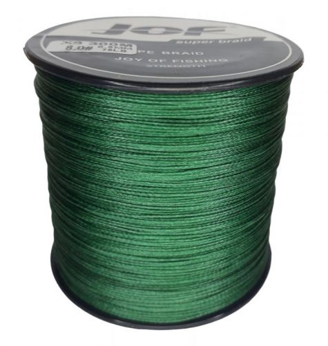 Linha de Pesca Multi-Filamento X8 Jof 500 metros 0,40mm 60bs 8 Fios 27Kg Verde 727490