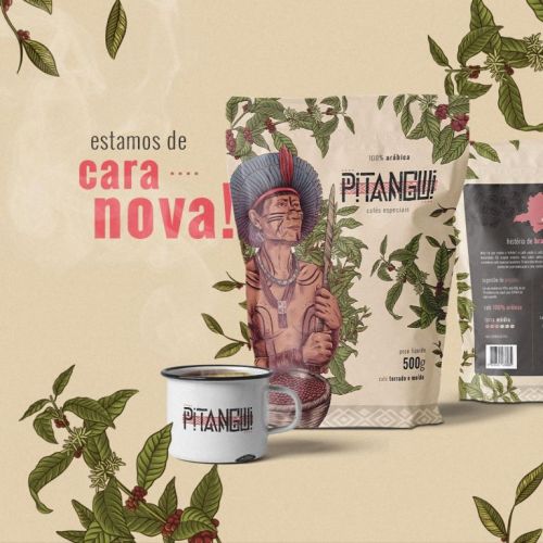 Café Pitangui Especial 84 Pontos 100% Arábica Torra Média Sul de Minas 500g 730480