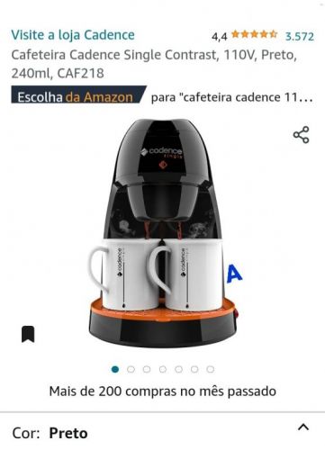 Cafeteira Cadence 693099