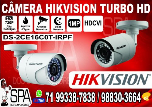 Câmera Hikvision Bullet 20 metros para Dvr em Salvador Ba 725649