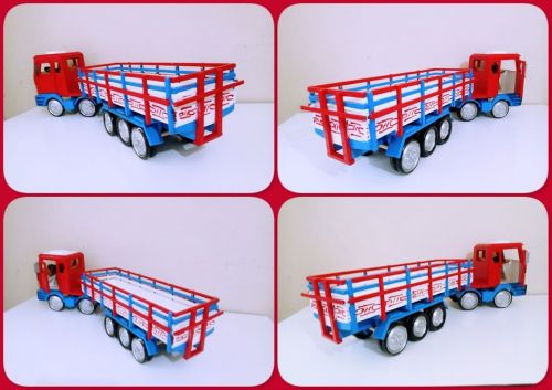 Carreta De Brinquedo Trucada Em Madeira 723615