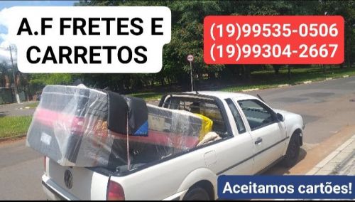 Carreto Pequeno Jardim Leonor em Campinas  Fretes Rápidos 679281