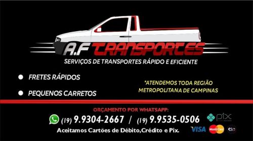 Carreto Pequeno Vila Industrial em Campinas  666147