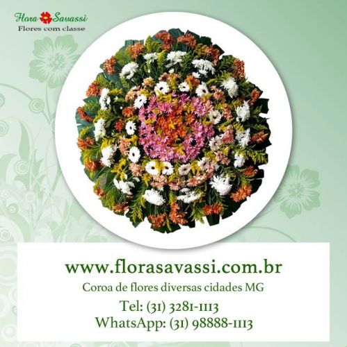 Cemitério da Consolação Bh floriculura entrega coroa de flores velório da Consolação Belo Horizonte Mg 716531