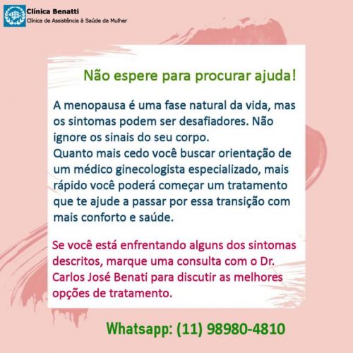 Clínica Benatti - Clínica Ginecológica em São Paulo especializada no atendimento da saúde da mulher  724902