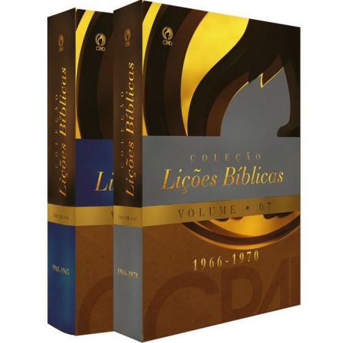 Coleção Completa Em 9 Volumes Lições Bíblicas Cpad 1934-1980 732179