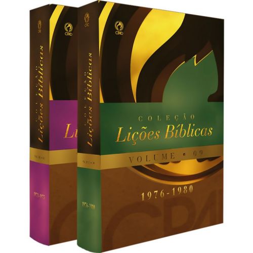 Coleção Completa Em 9 Volumes Lições Bíblicas Cpad 1934-1980 732180