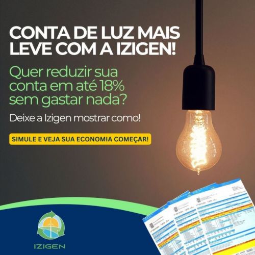 Com a Izigen Energia Solar Você Pode Sem Custo e Com Desconto. 730346