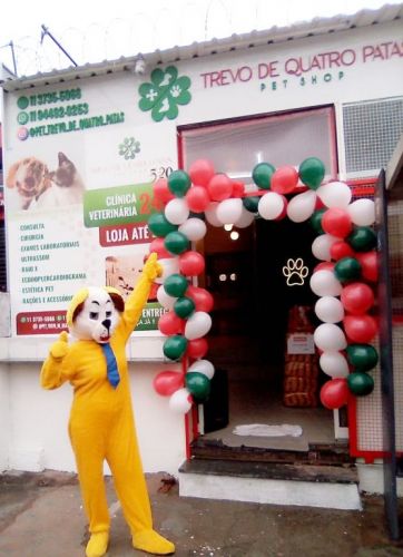 palhaço locutor e mascote do cachorro para inauguração  pet shop no Butantã   719363