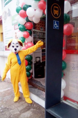 palhaço locutor e mascote do cachorro para inauguração  pet shop no Butantã   719367