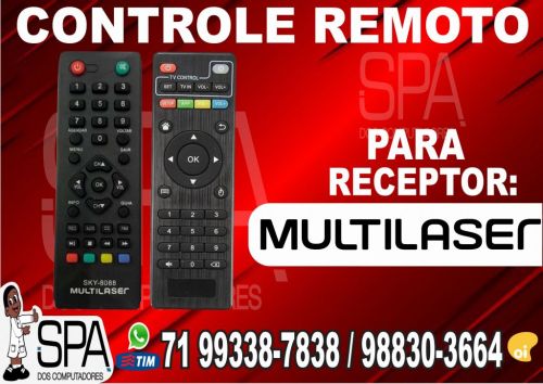 Controle Multilaser para Conversor Digital Tecla Ginga 725663