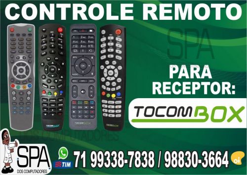 Controle Remoto Tocombox em Salvador Ba 725669