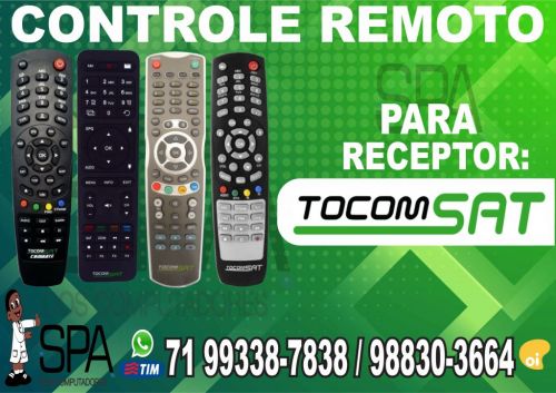 Controle Remoto Tocomsat em Salvador Ba 725670