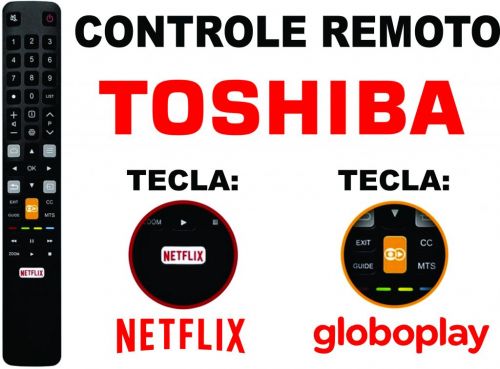 Controle Tcl Smart Tv Tecla Netflix e Globoplay em Salvador Ba  725689