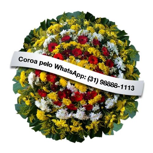 Coroa de flores São José da Lapa Mg floricultura entrega coroas velório cemetério São José da Lapa 726513