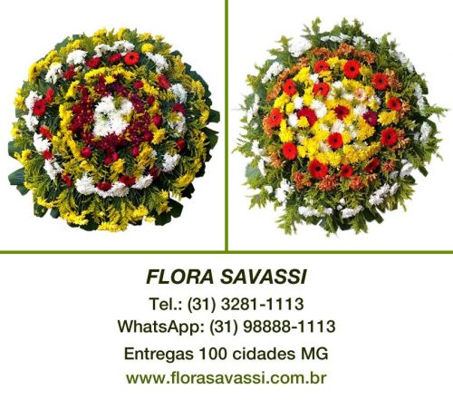 Coroa de flores Velório Igreja São Francisco de Assis em Caeté entrega coroas Caeté Mg 726466