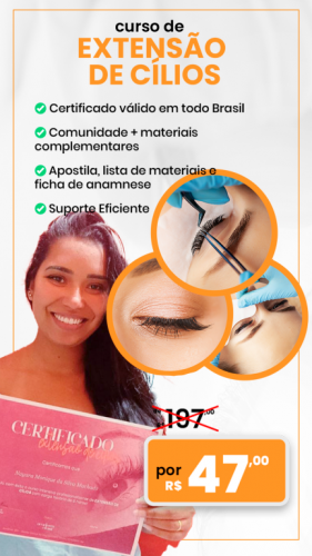 Curso De Extensão De Cílios  721872