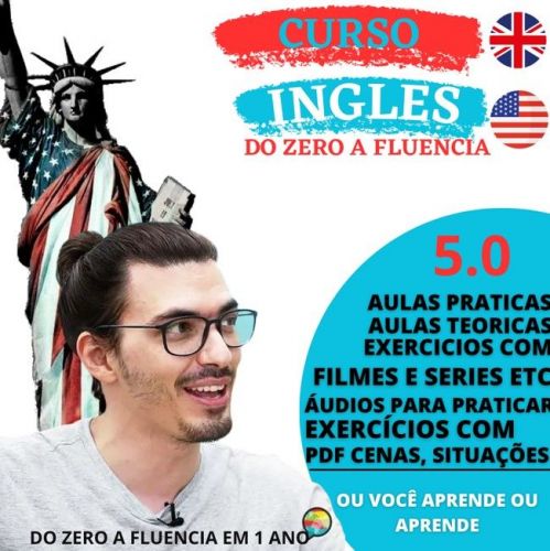 Curso de Ingles mairo vergara 5.0 com acesso vitalicio e materiais de apoio como pdf audis traduções. 739392