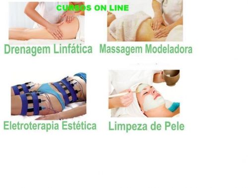 Cursos rápidos de massagem ou estética com certificado  aula individual.  724436