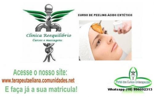 Cursos rápidos de massagem ou estética com certificado  aula individual.  724437