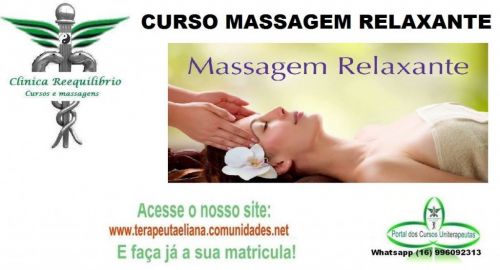 Cursos rápidos de massagem ou estética com certificado  aula individual.  724438