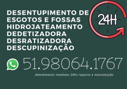 Dedetizadora Desentupidora e Limpa Fossas em Gravataí rs 638871