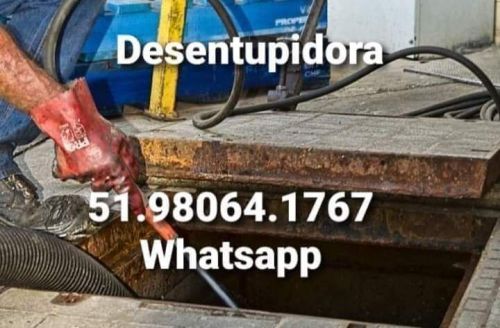 Desentupidora 24 Horas - Sucção de Fossas Sépticas - Encanador Gravataí e Regiões Metropolitanas 51.98064-1767 Whatsapp  695166