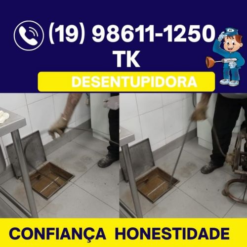 Desentupidora de Caixa de Gordura em Campinas 19 98611-1250  695345