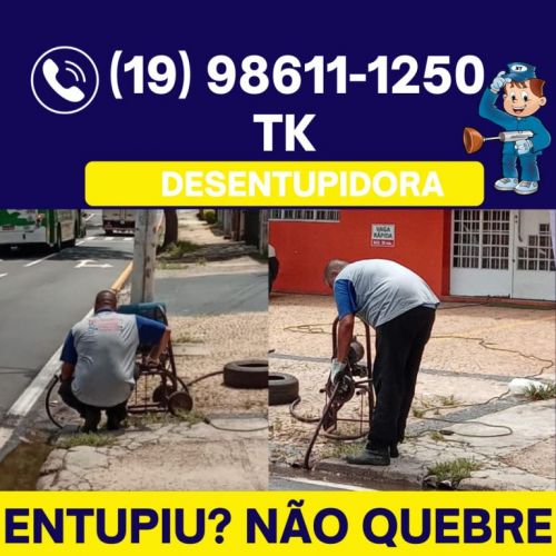 Desentupidora de Caixa de Gordura em Campinas 19 98611-1250  695347