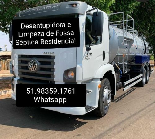 Desentupidora Dedetizadora e Limpeza de Fossa Séptica em Gravataí e Regiões Metropolitanas  623996