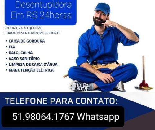 Desentupidora e Limpa Fossa em Porto Alegre Rs 51.98064.1767 Whatsapp  624067