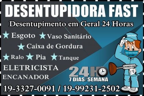 Desentupidora em Campinas e Região 19-992312502 Desentupidora 24 Horas em Campinas  619413