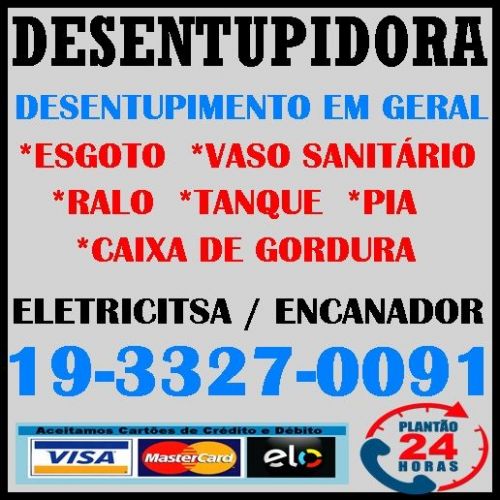 Desentupidora em Campinas e Região 19-992312502 Desentupidora 24 Horas em Campinas  619414