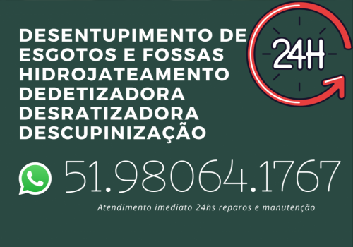 Desentupidora em Poa atendemos todos os bairros 51.98064.1767 Whatsapp  596371