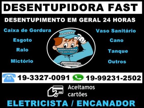 Desentupidora no Guanabara em Campinas 19-992312502 Desentupidora em Campinas 637906