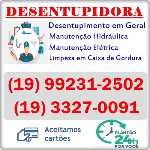 Desentupidora no Parque Via Norte em Campinas 19-33270091 Desentupidor Parque Via Norte em Campinas 611539