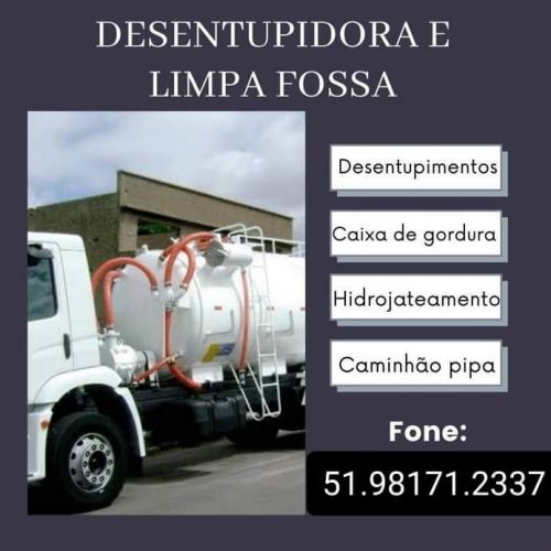 Desentupimento e Limpa Fossa em Porto Alegre e Regiões Metropolitanas 51.98171.2337 Whatsapp  604253