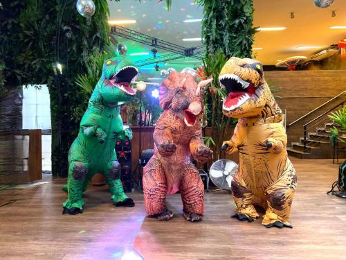 Dinossauros personagens vivos Festa Infantil Animação 723989