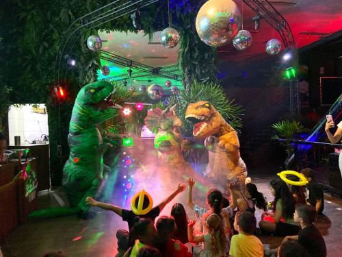 Dinossauros personagens vivos Festa Infantil Animação 723996