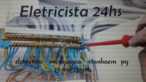 Eletricista 24 horas itanhaem  mongagua 717611