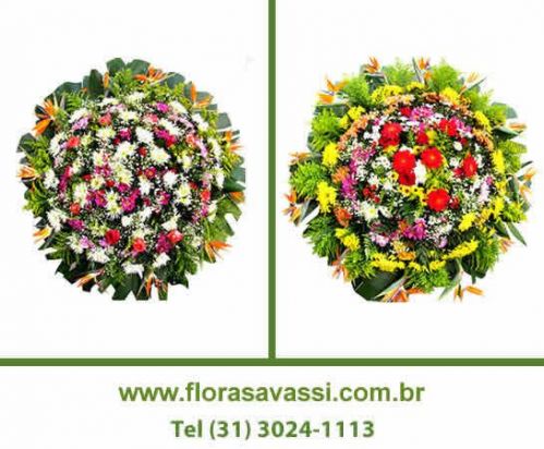 Floricultura Santa Luzia Mg coroa de flores em velório Memorial Grupo Zelo em Santa Luzia Mg 726448