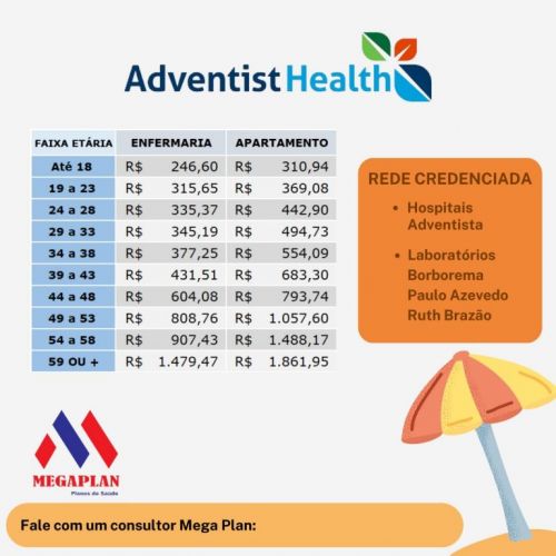 Garantist De Saúde É o Plano Do Hospital Adventista De Belém Em Promoção Aproveite Pra Fazer o Seufamilia 721572