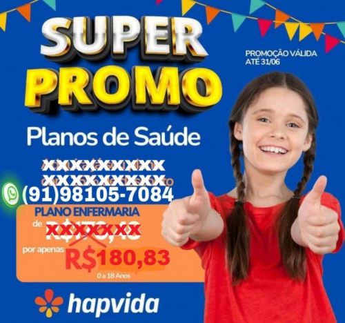 Hapvida Saúde Com Carencia Reduzida Plano Coparcipação Parcial e Coparticipação Total 721563