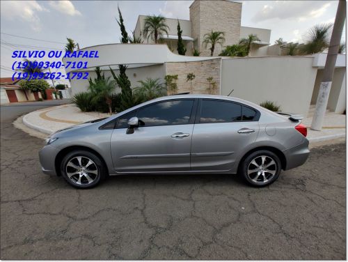  Honda Civic 2014 Exr com Teto Solar 726991