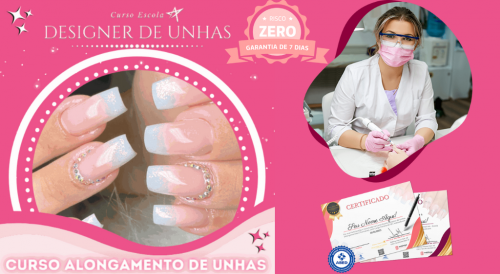 Impulsione sua Carreira com a Escola Designer de Unhas 7 dias de garantia 736048