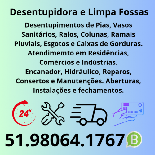 Instalação de fossas e Caixas dágua - Viamão e Regiões  709122