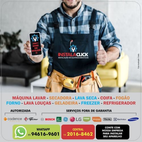 Instalação e assistência para lava e seca 719385