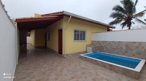 It629 - Casa com piscina em Itanhaém aceita financiamento 729760